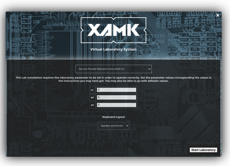 Xamk Virtual Lab