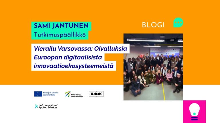 Vierailu Varsovassa: Oivalluksia Euroopan digitaalisista innovaatioekosysteemeistä